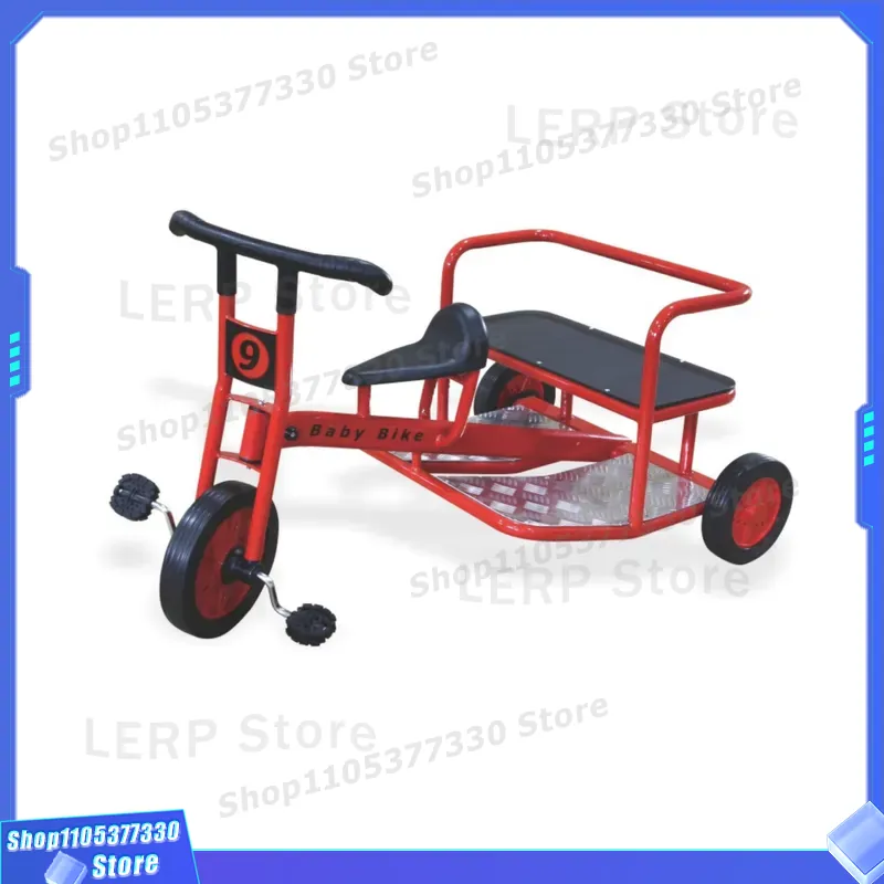 Kids Toys Scooter - LONGLY Kinderroller mit 2 Sitzen, Stahlrahmen,