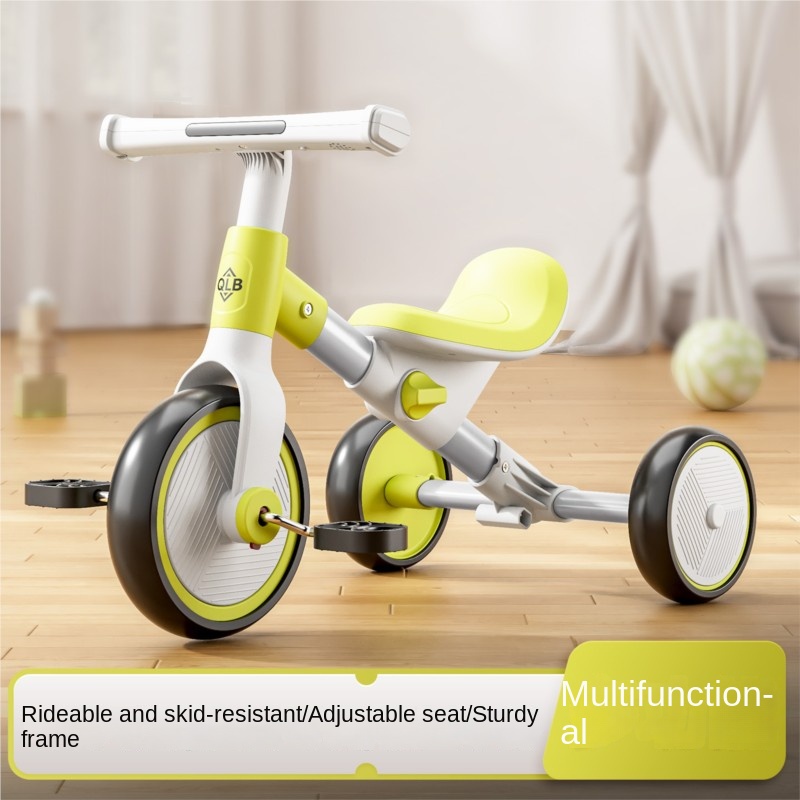 Kids Toys Scooter - LazyChild Multifunktionales Kinder-Laufrad mit Pedalen, Roller,