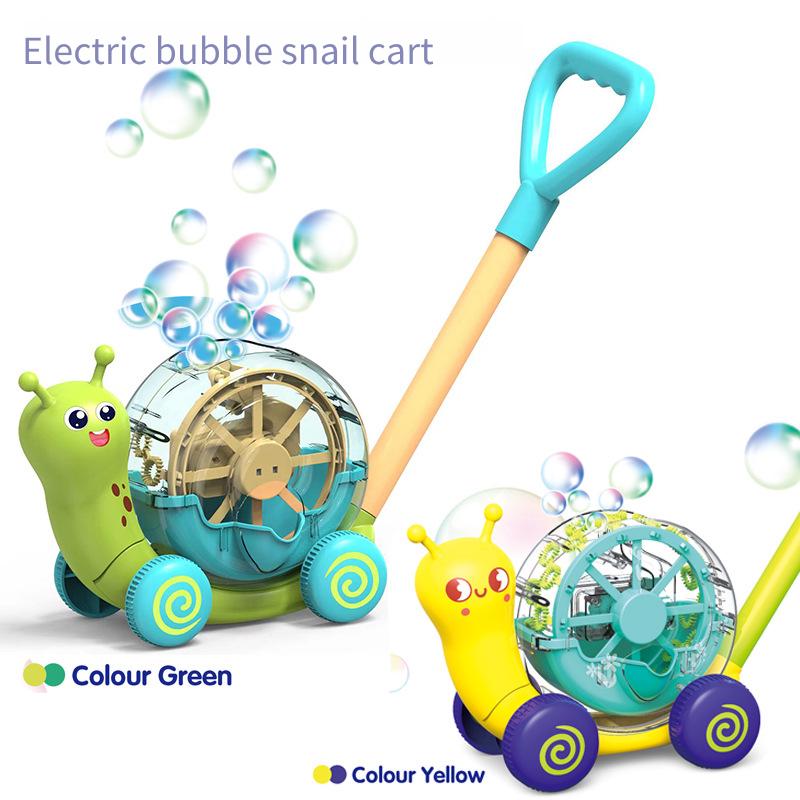 Bubble Machine Outdoor - Neue Elektrische Blase Schnecke Kleinkind Push
