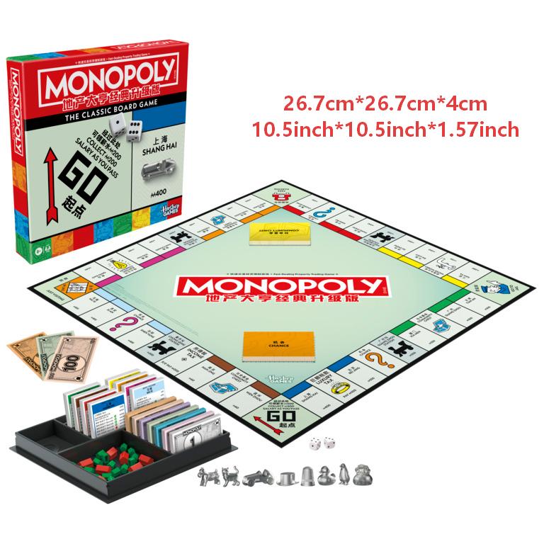 Hasbro Game Monopoly - Hasbro Monopoly Brettspiel für 2-6 Spieler/Kinder