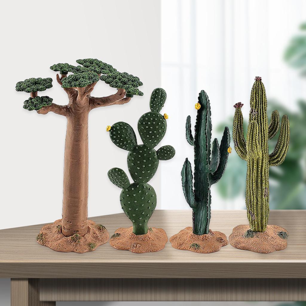 Kids Toys Store - Simuliertes Kaktusmodell, Baobab, grüne Pflanze, Spielzeug,