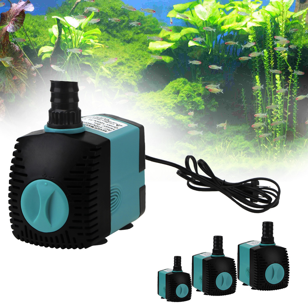 Bubble Machine Outdoor - Aquarium Pumpe Energiesparende Tauchwasserpumpe Ultra-Leiser Filter