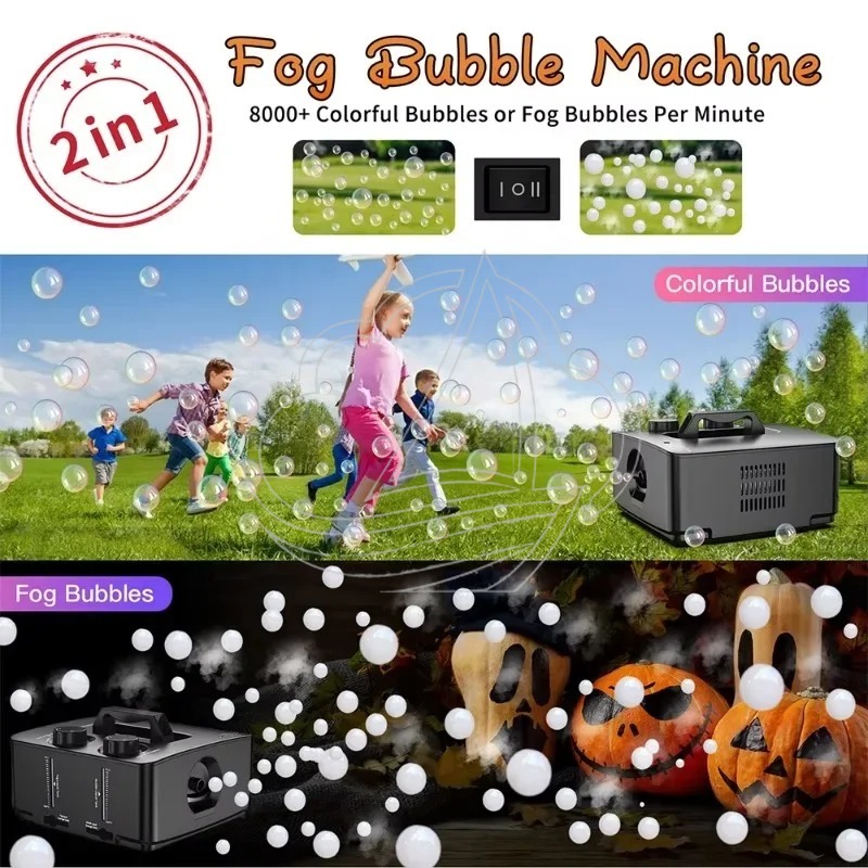 2-in-1 Rauch- und Seifenblasen – Bubble Machine Outdoor Bewertung und Preis