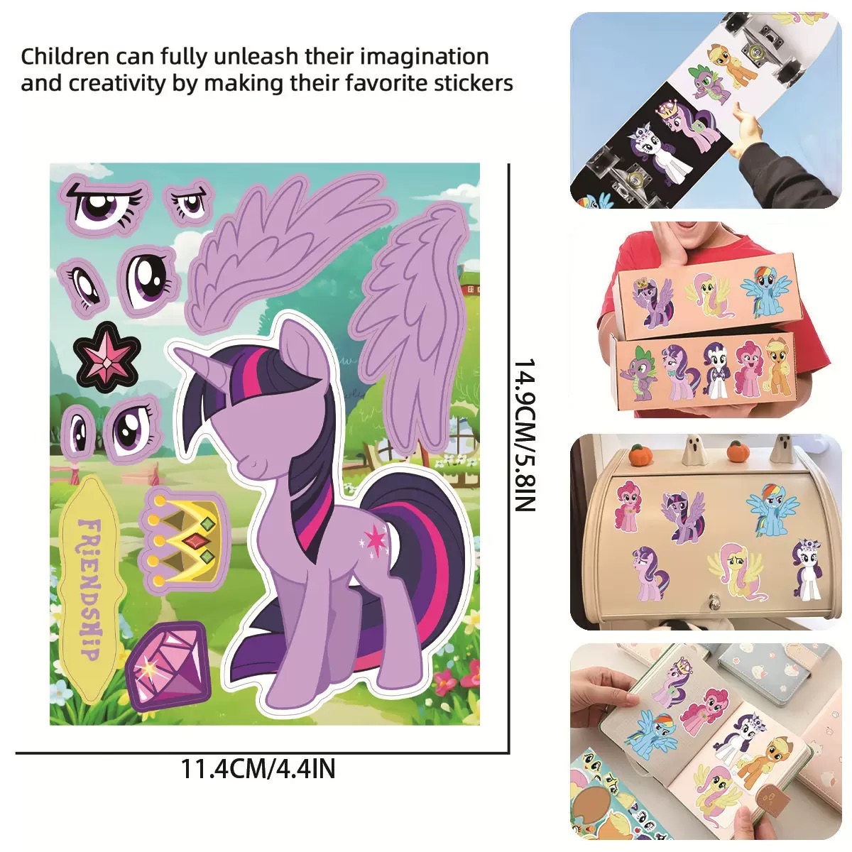 8/16 Stück My Little Pony Aufk – Kids Toys Png Bewertung und Preis