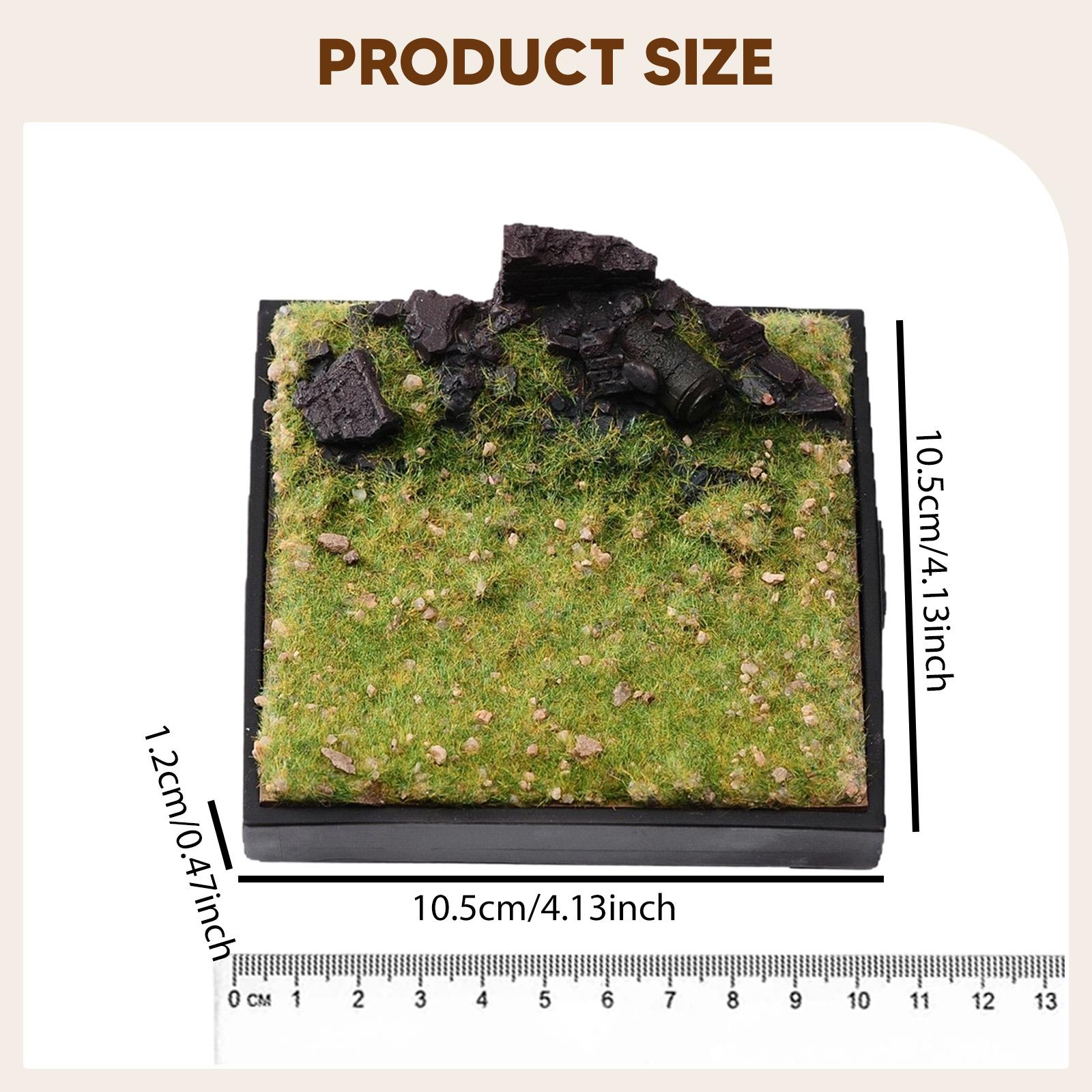 Miniatur-Ruinen-Diorama, grüne – Kids Toys Store Bewertung und Preis